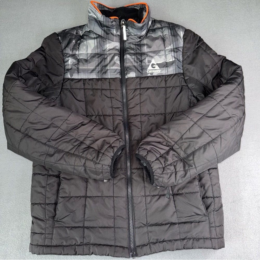 Gerry Weber Black and‎ Gray Kids Large 14 16 Puffer Jacket